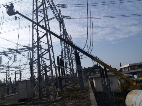 132 kV Hasil Pur–Ludden transmission line